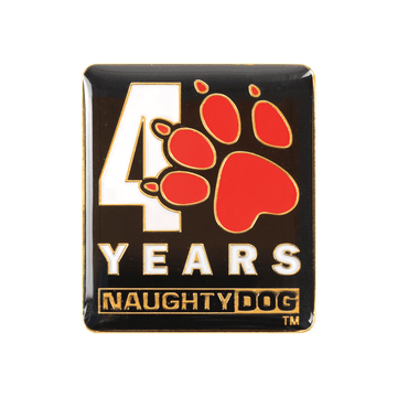 Naughty Dog 40th Anniversary Pin