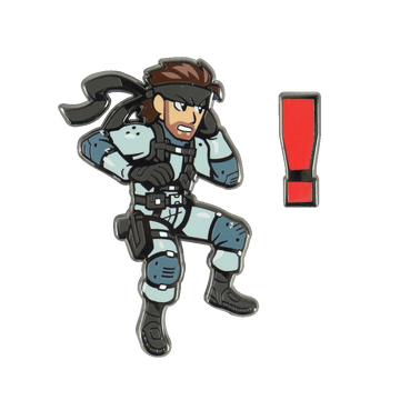 PINVERSE - Solid Snake Pin Pack
