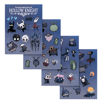 Hallownest Sticker Set