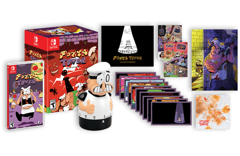 Pizza Tower: Pizza Tower Collector's Edition is here! 
