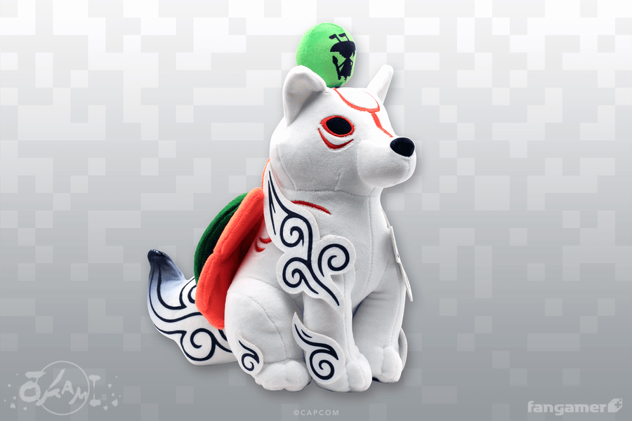 Amaterasu and Issun Plush - Okami